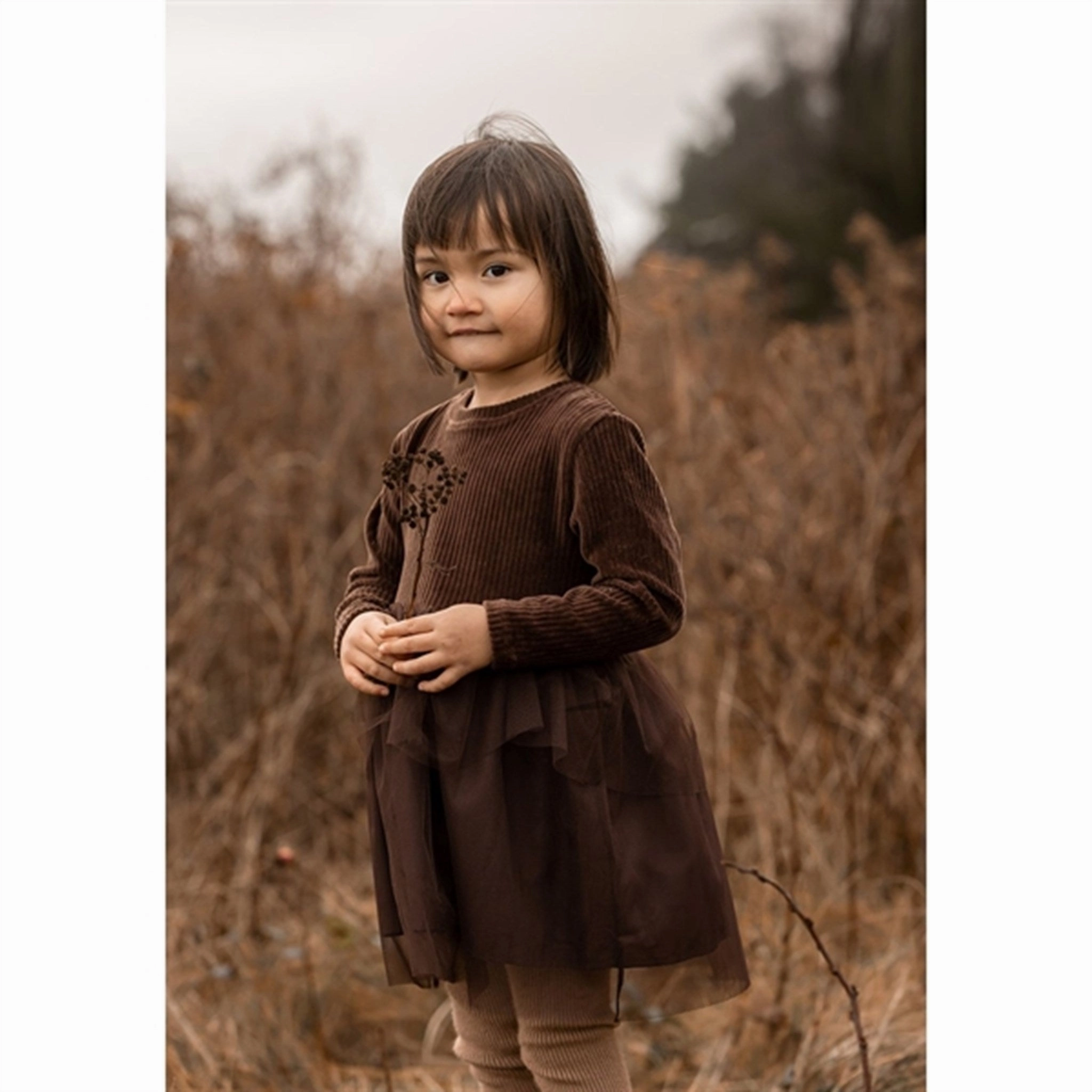 Fliink Cub Velvet Tulle Dress Chic Simplicity