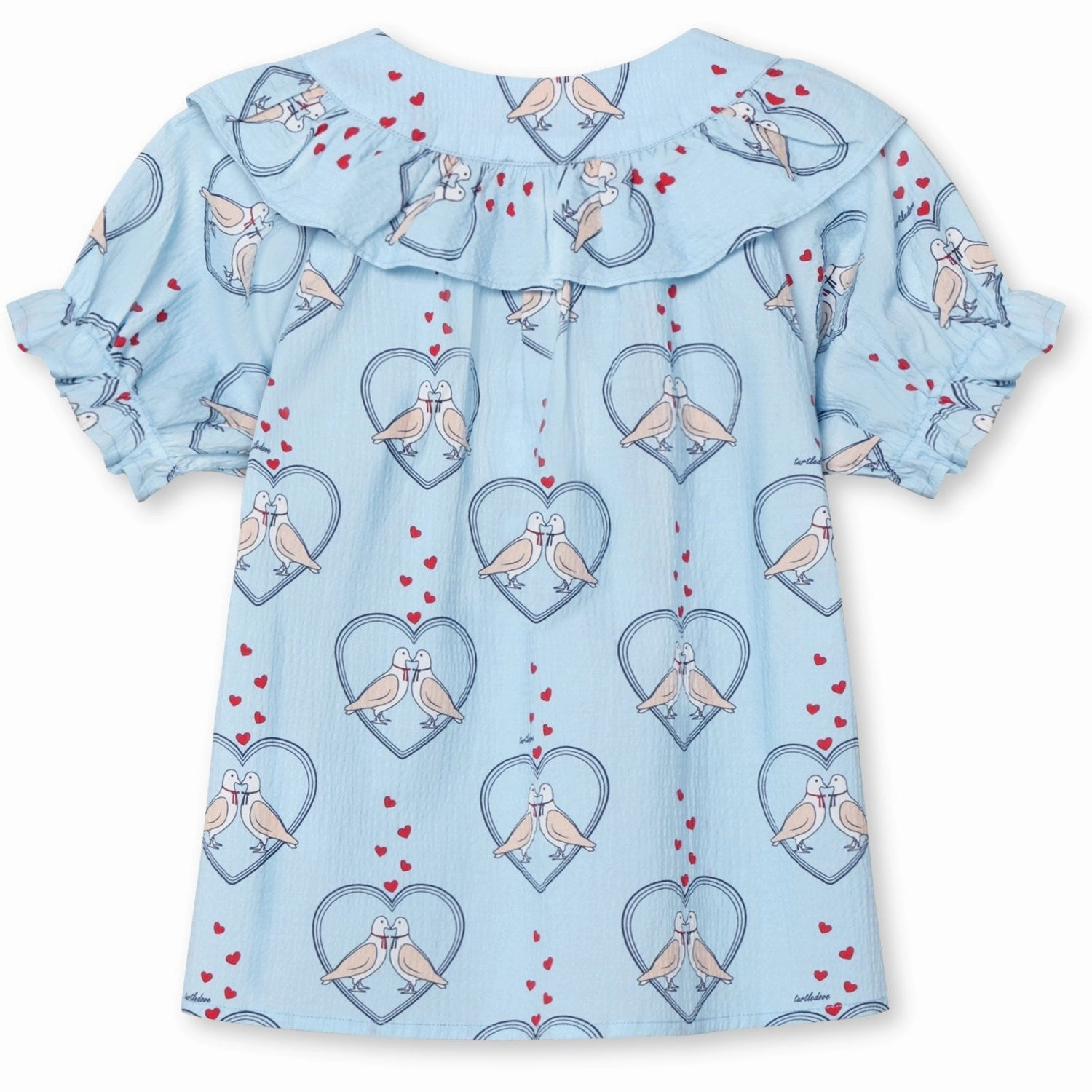 Wardrobe Essential Fliink Dream Blue Aop Colombe Ss Blouse