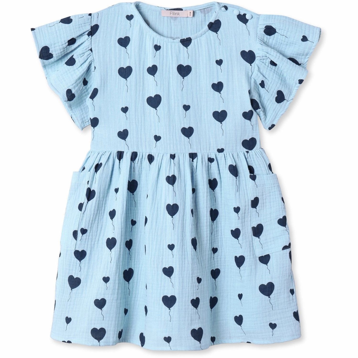Fliink Dream Blue Love Dress Quick Match