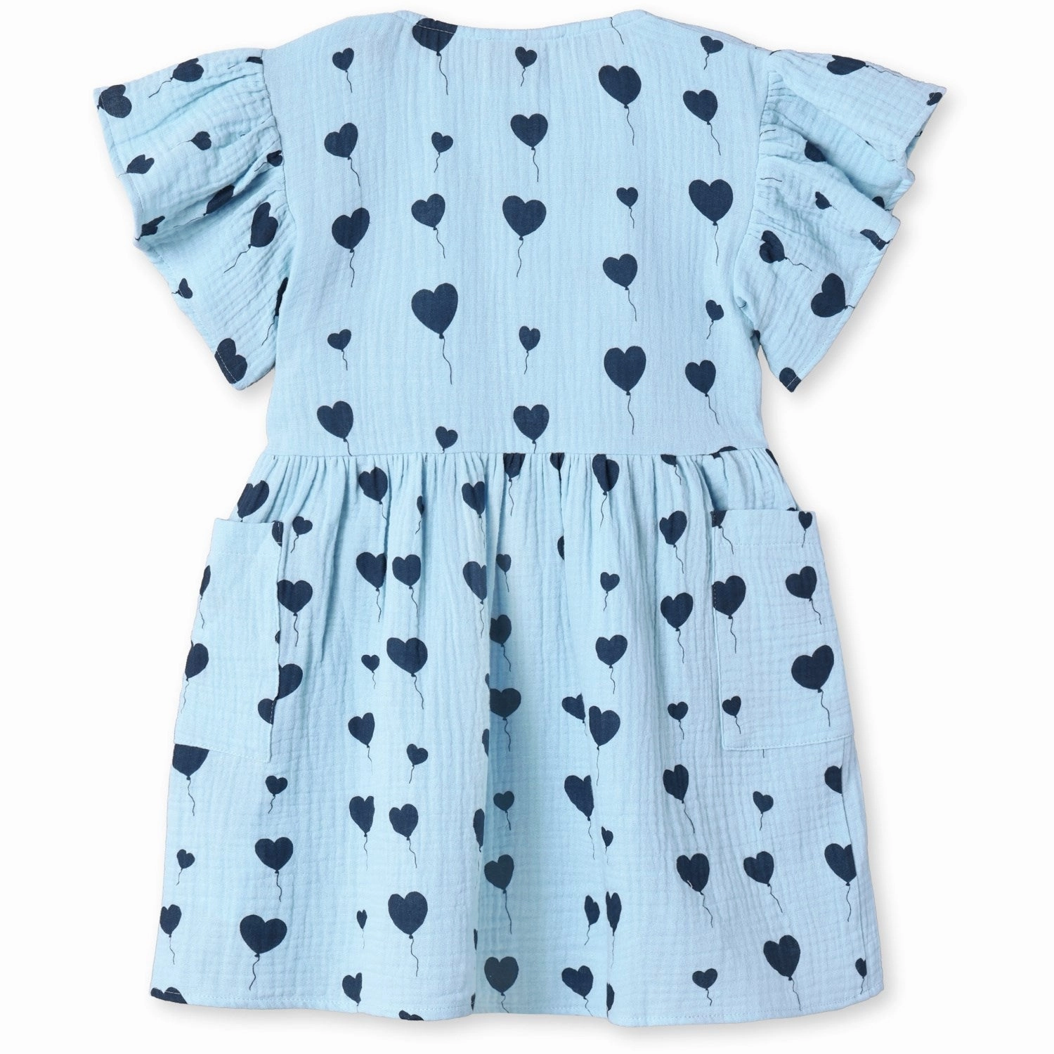 Refined Cut Autumn Ready Fliink Dream Blue Love Dress