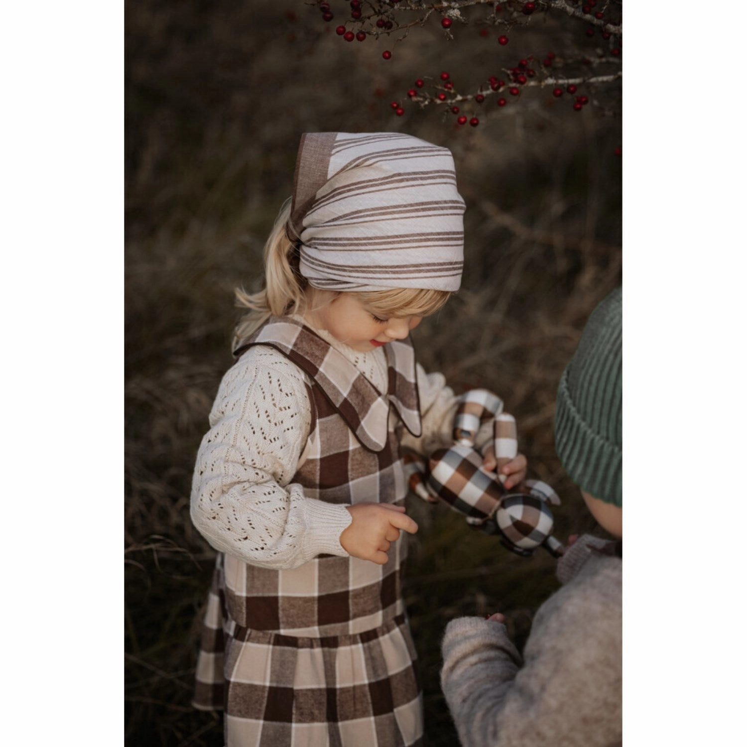 Fliink Humus Check Cody Spencer Dress retro-style Fashionable Design