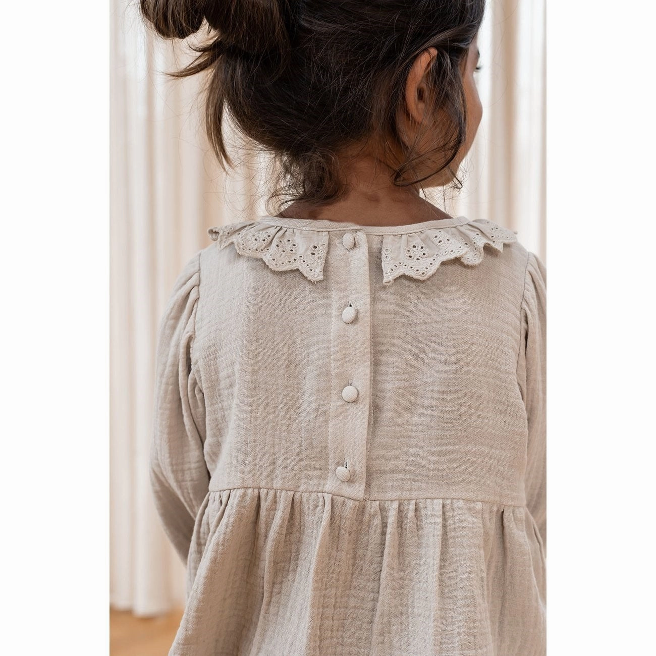 Fliink Humus Ciao Ls Blouse Coffee Run