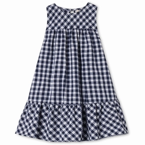 Fliink Insignia Sandshell Check Zorro Dress Relaxed work dress