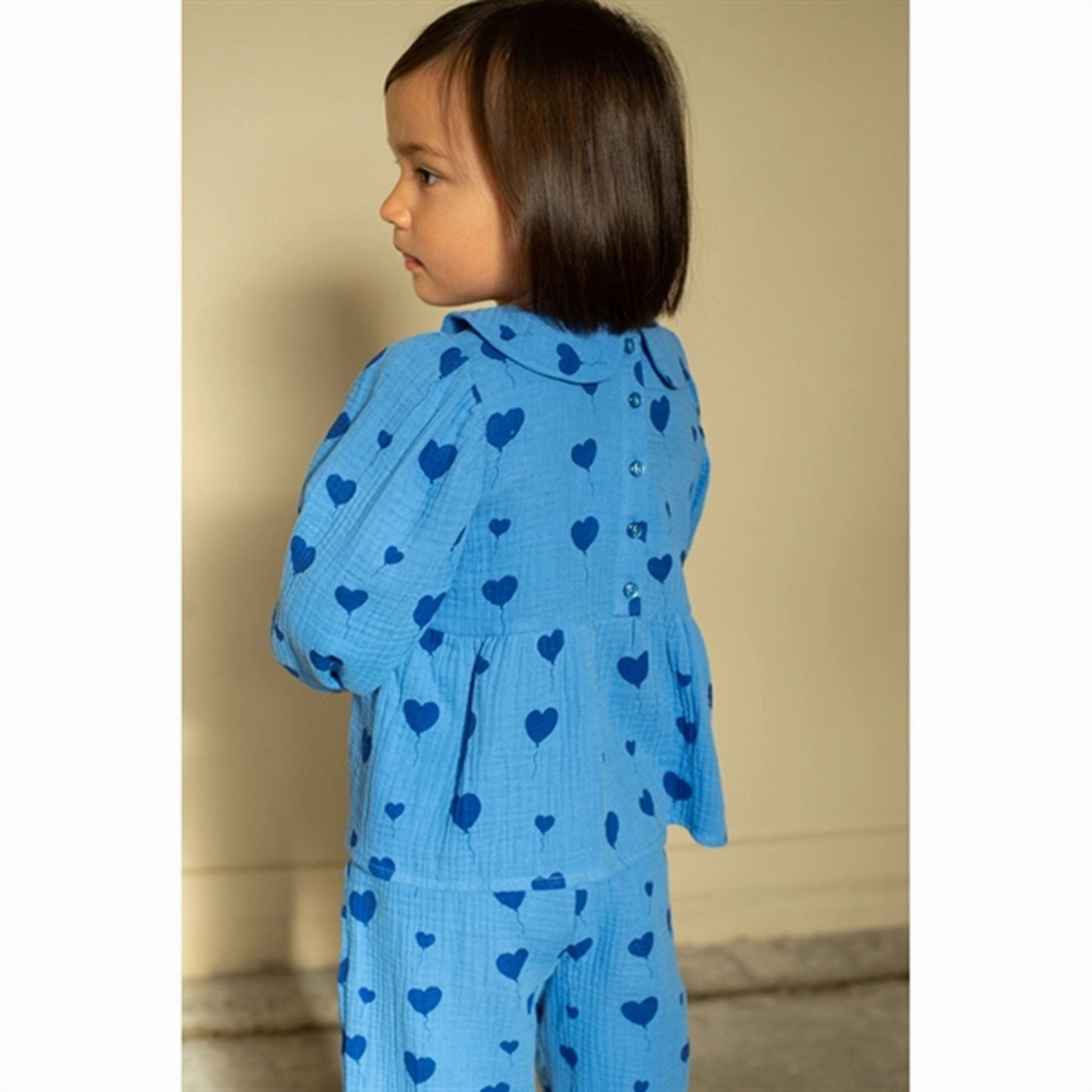 Fliink Marina Love Blouse Smooth Zipper Design Workwear Style