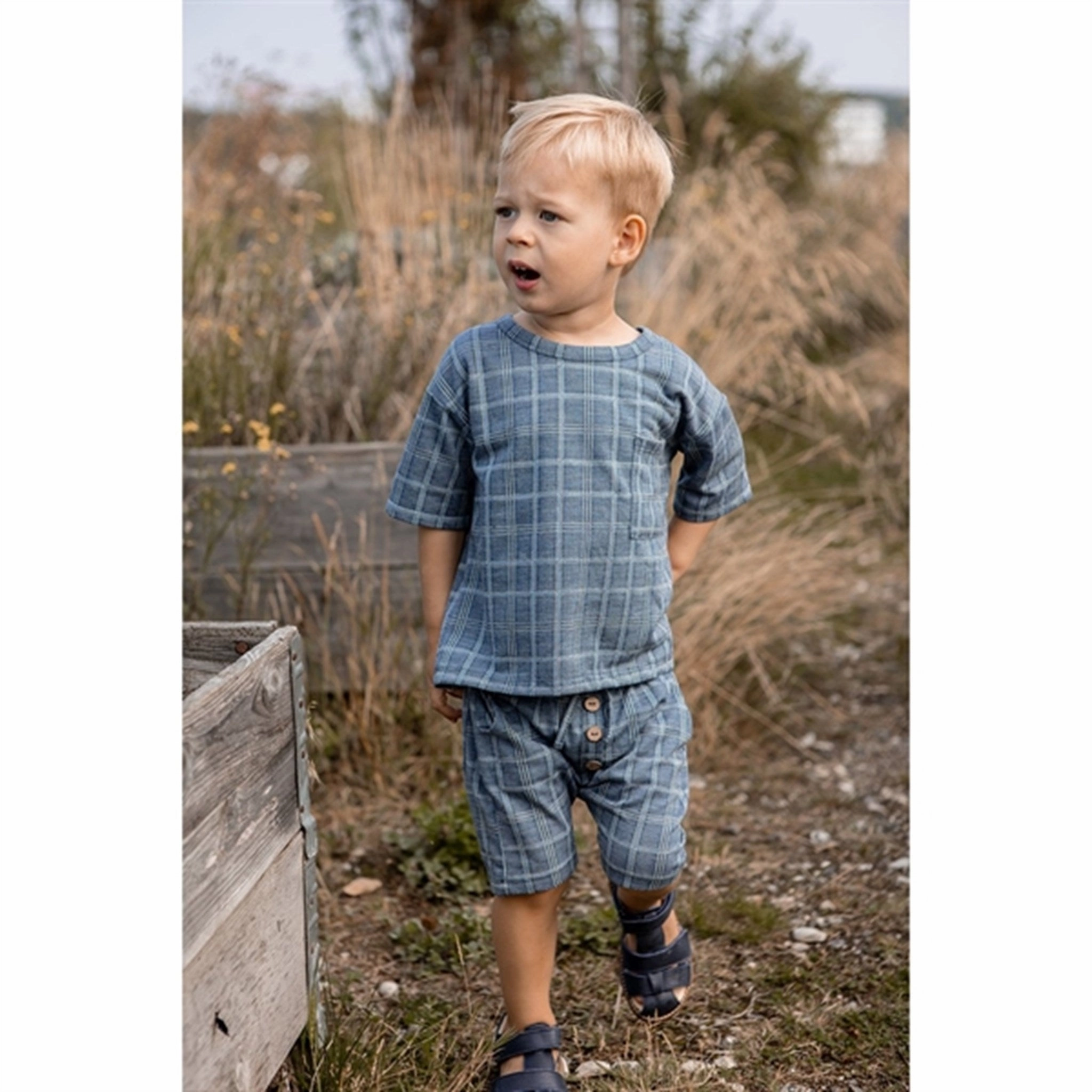 Fliink Navy Miro T-Shirt Chill Fit