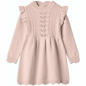 Fliink Peach Whip Alilly Dress Relaxing Style