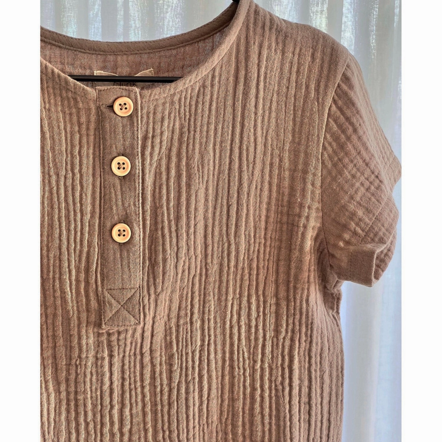 Fliink Pine Bark Cha Cha T-shirt Anti microbial coating