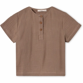 Fliink Pine Bark Cha Cha T-shirt Office Attire Classic Trend Look