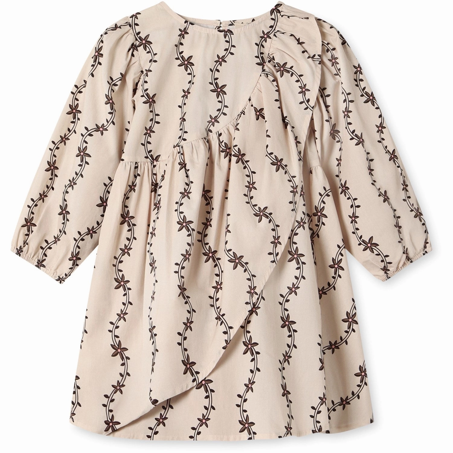 Fliink Sandshell Aop Doldy Ls Dress Fit Clean