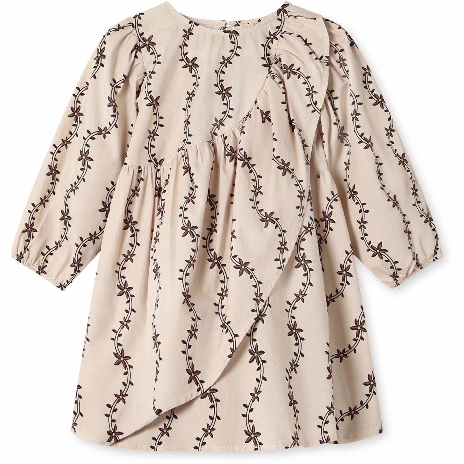 Simple Mood Fliink Sandshell Aop Doldy Ls Dress