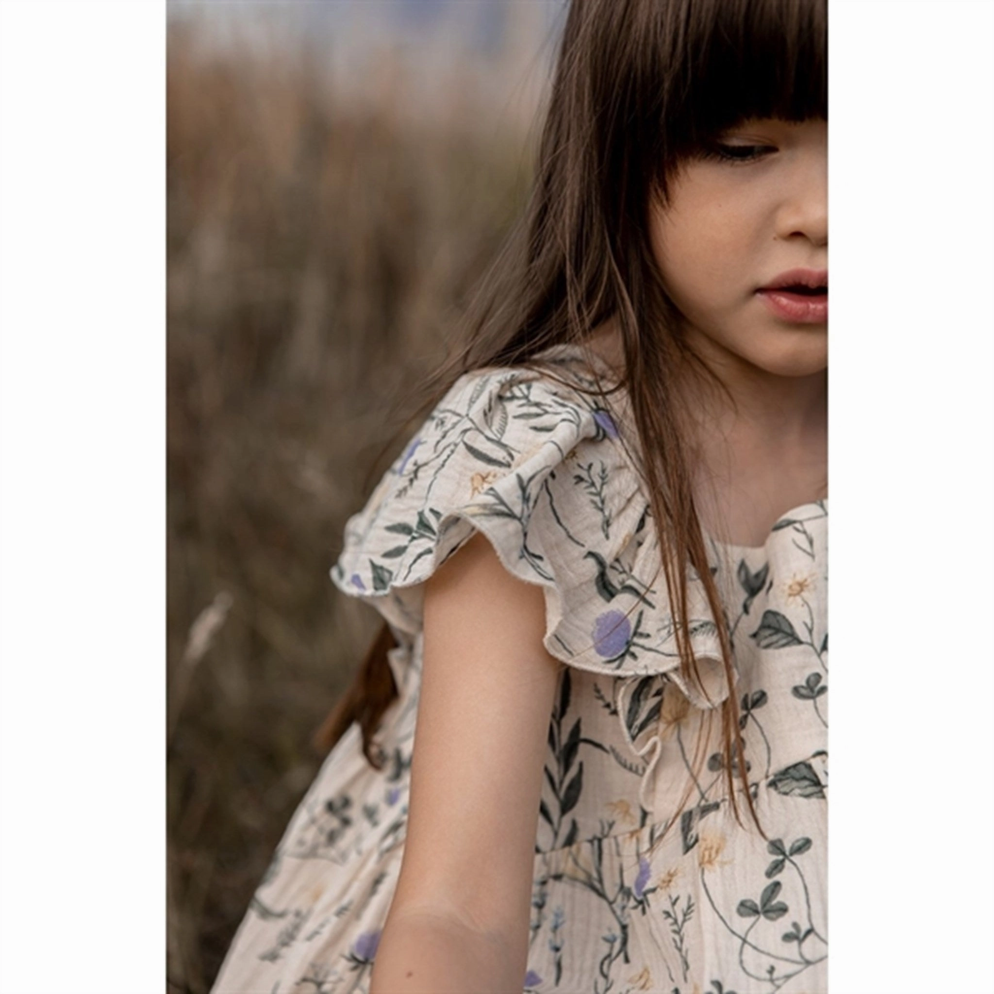 Minimalist feel Anti-Static-Finish Fliink Sandshell Aop Elmo Dress