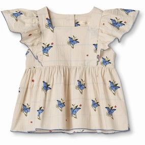 EasyCare Fabric Fliink Sandshell Aop Sally Ss Blouse