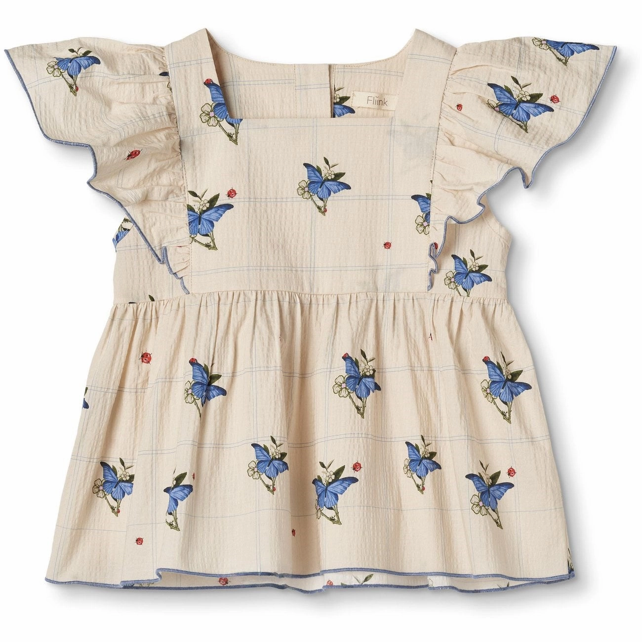 EasyCare Fabric Fliink Sandshell Aop Sally Ss Blouse