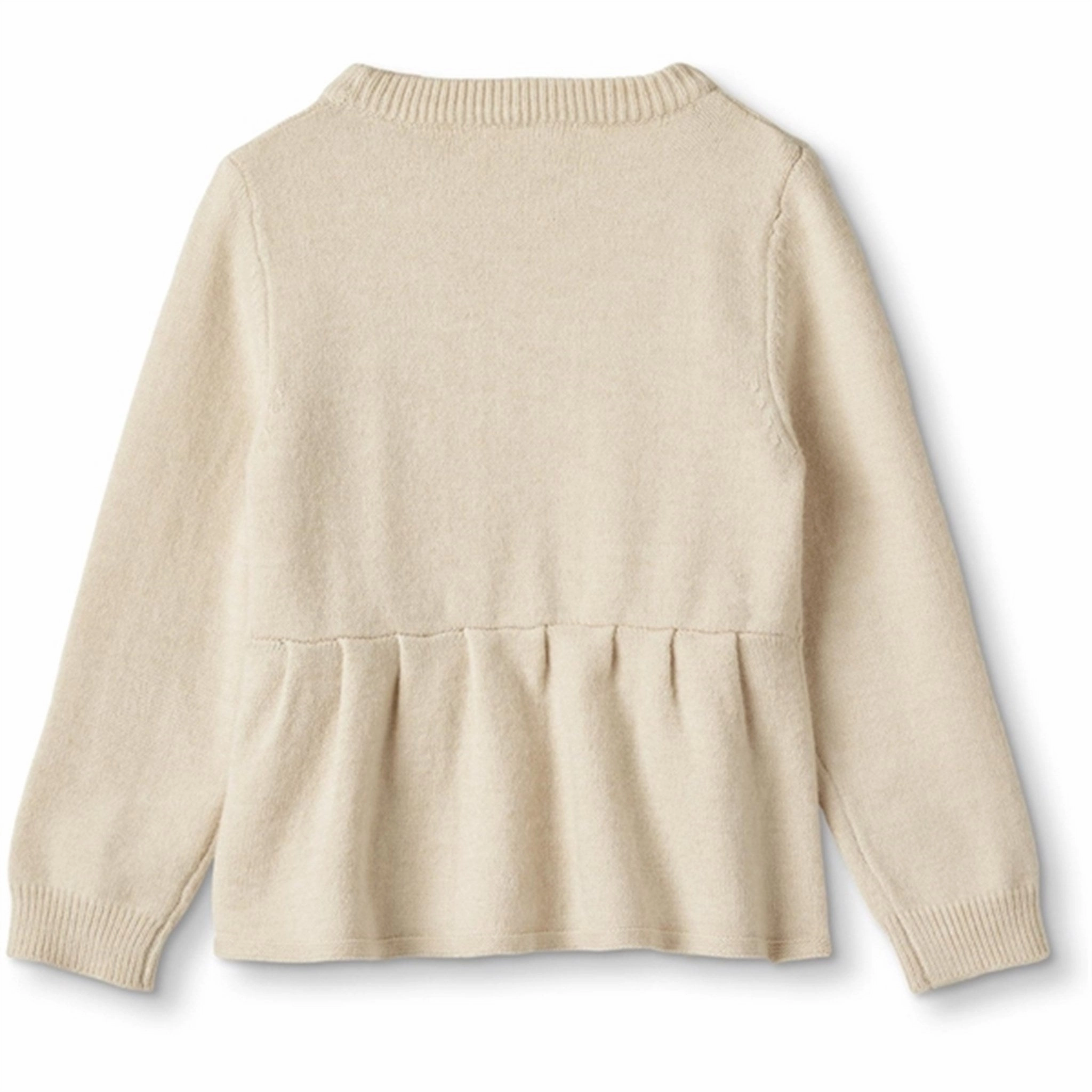 Fliink Sandshell Benna Embr. Blouse Statement Piece Lightweight Weave