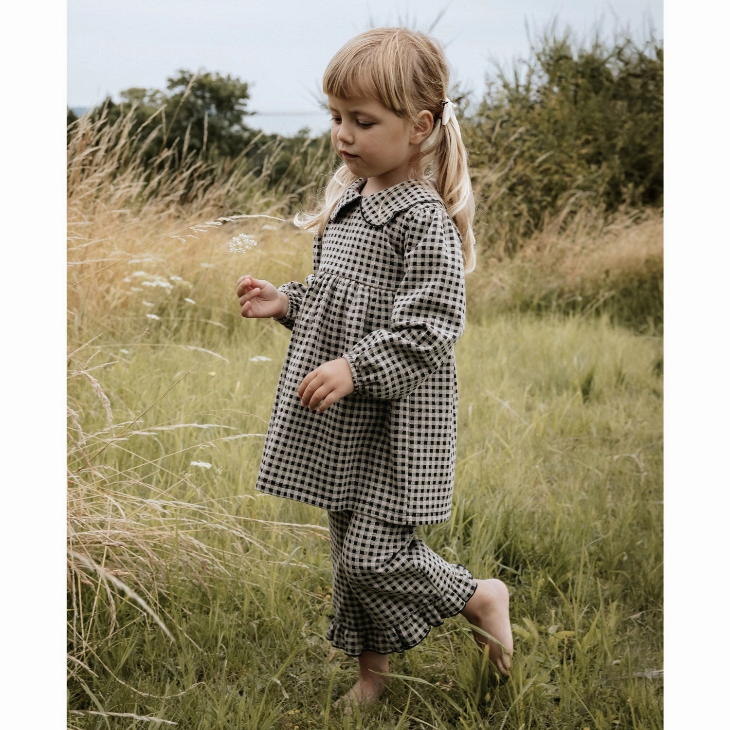 Fliink Sandshell/Carafe Ella Ls Dress Summer Fashion Easy Going