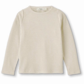 Fliink Sandshell Kenna Ls Blouse Performance Fabric