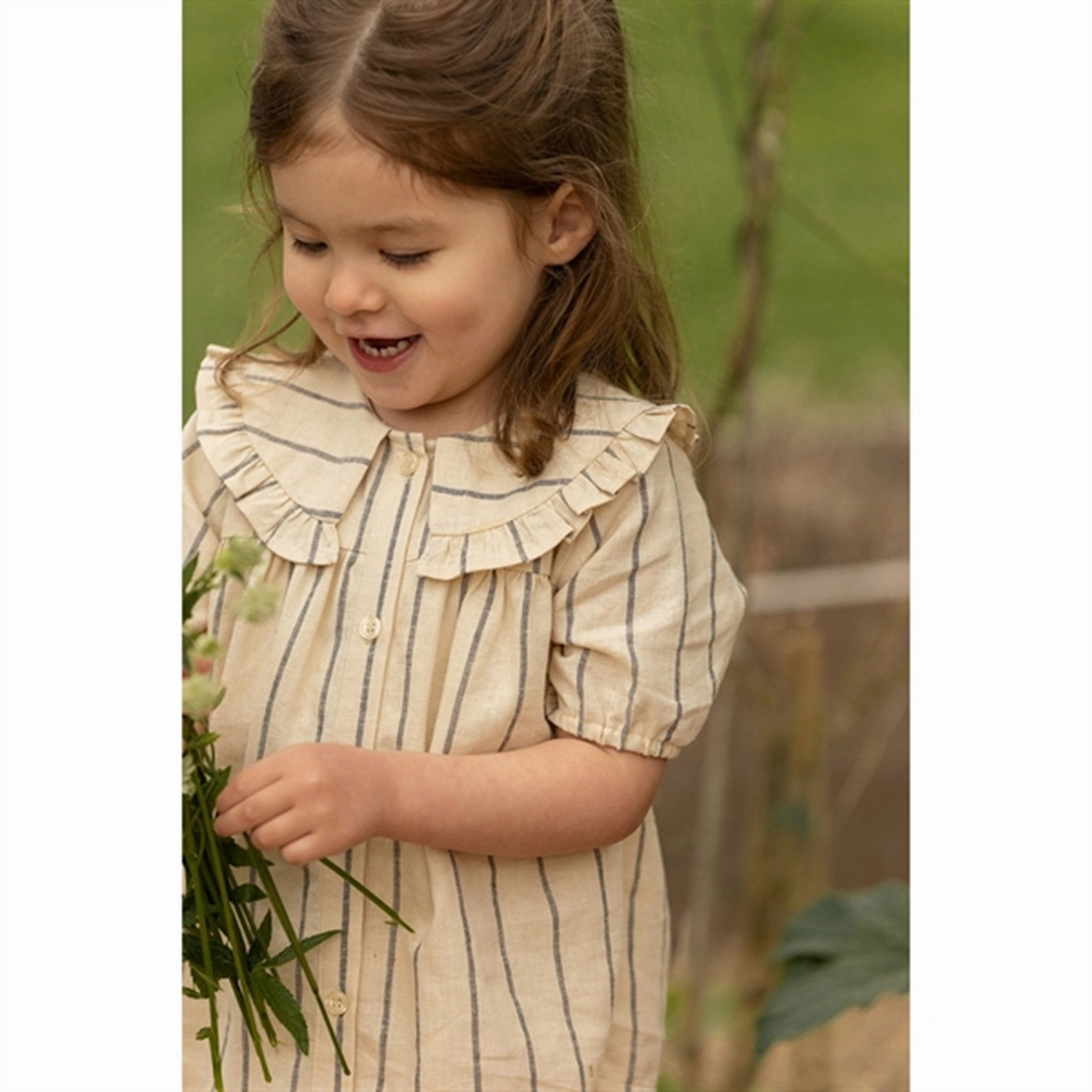 Smart Appearance Fliink Sandshell Magnet Stripe Vira Shirt Blouse