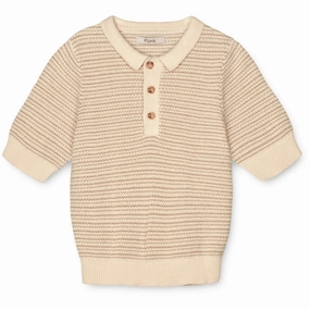 UV Protection Blend Compact Knit Structure Fliink Sandshell Utily Polo