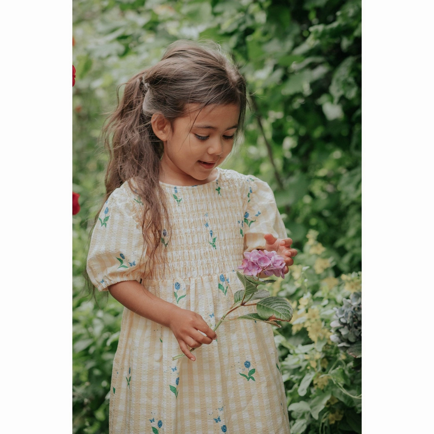 Fliink Sunlight Flower Aop Agnes Flower Dress Brunch Fit