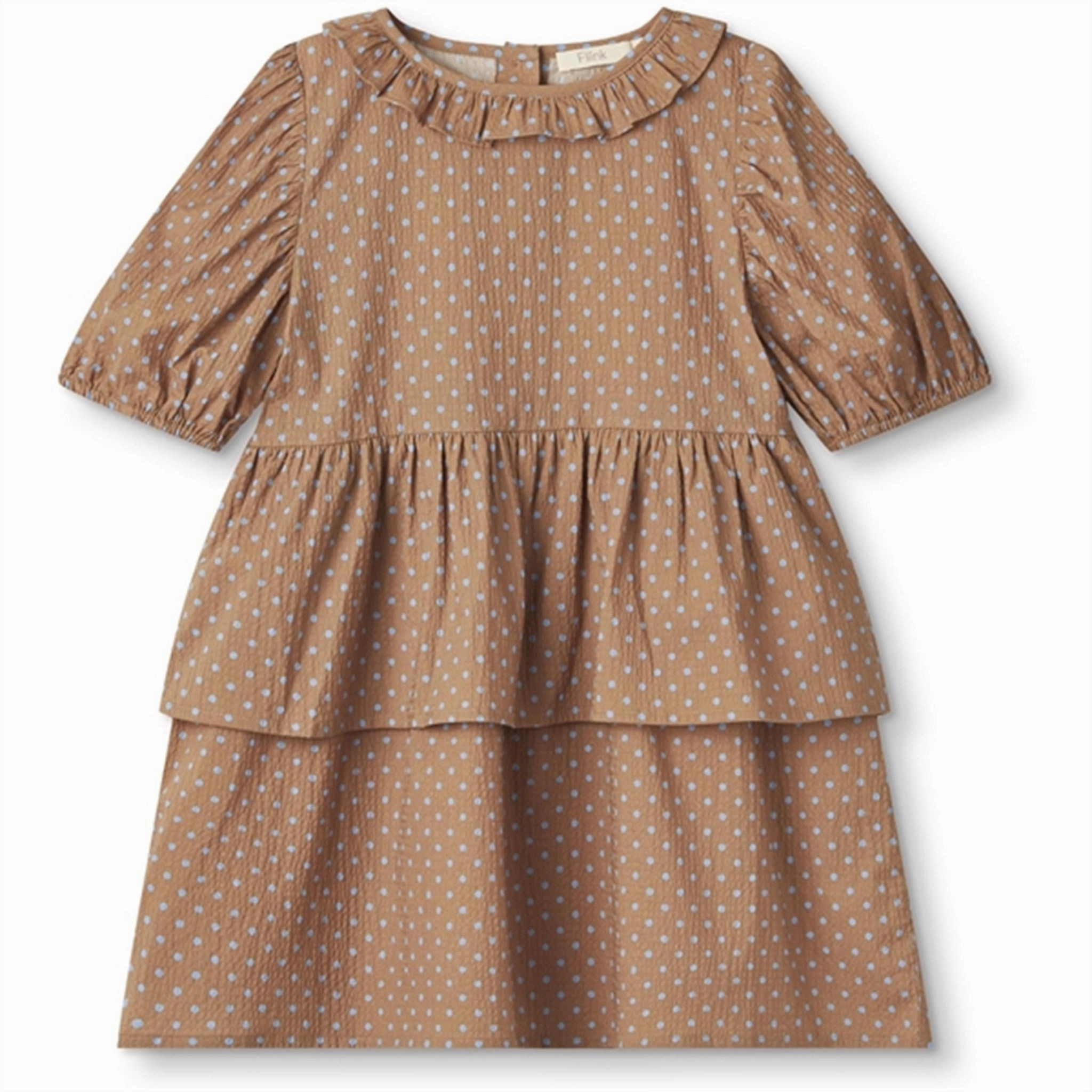 Natural Form Fliink Tigers Eye Dot Aop Toto Dress