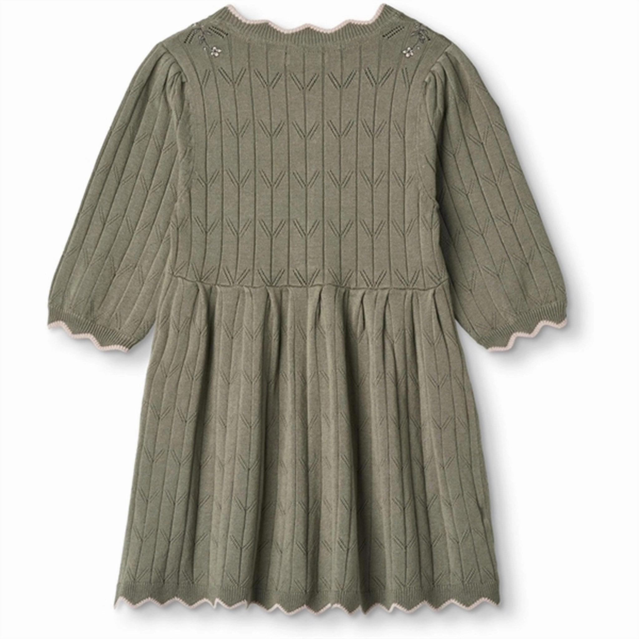 Fliink Vertiver Sunny Embroidered 3/4 Dress Classic Appeal Lunch Date