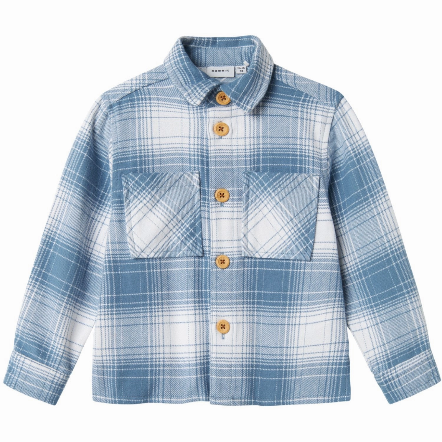 Name It Spring Lake Disimon Oversize Shirt Hidden Placket Weekend Outing