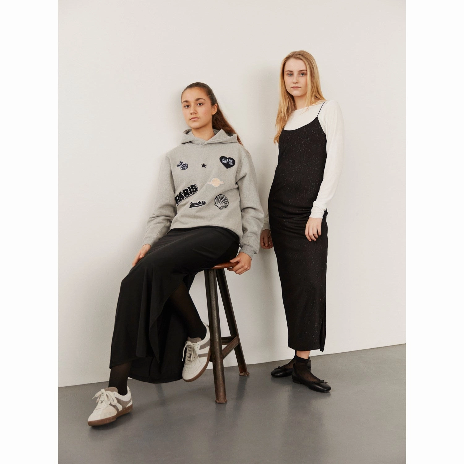 Sofie Schnoor Black Dress Classic Flow ReversibleStyle