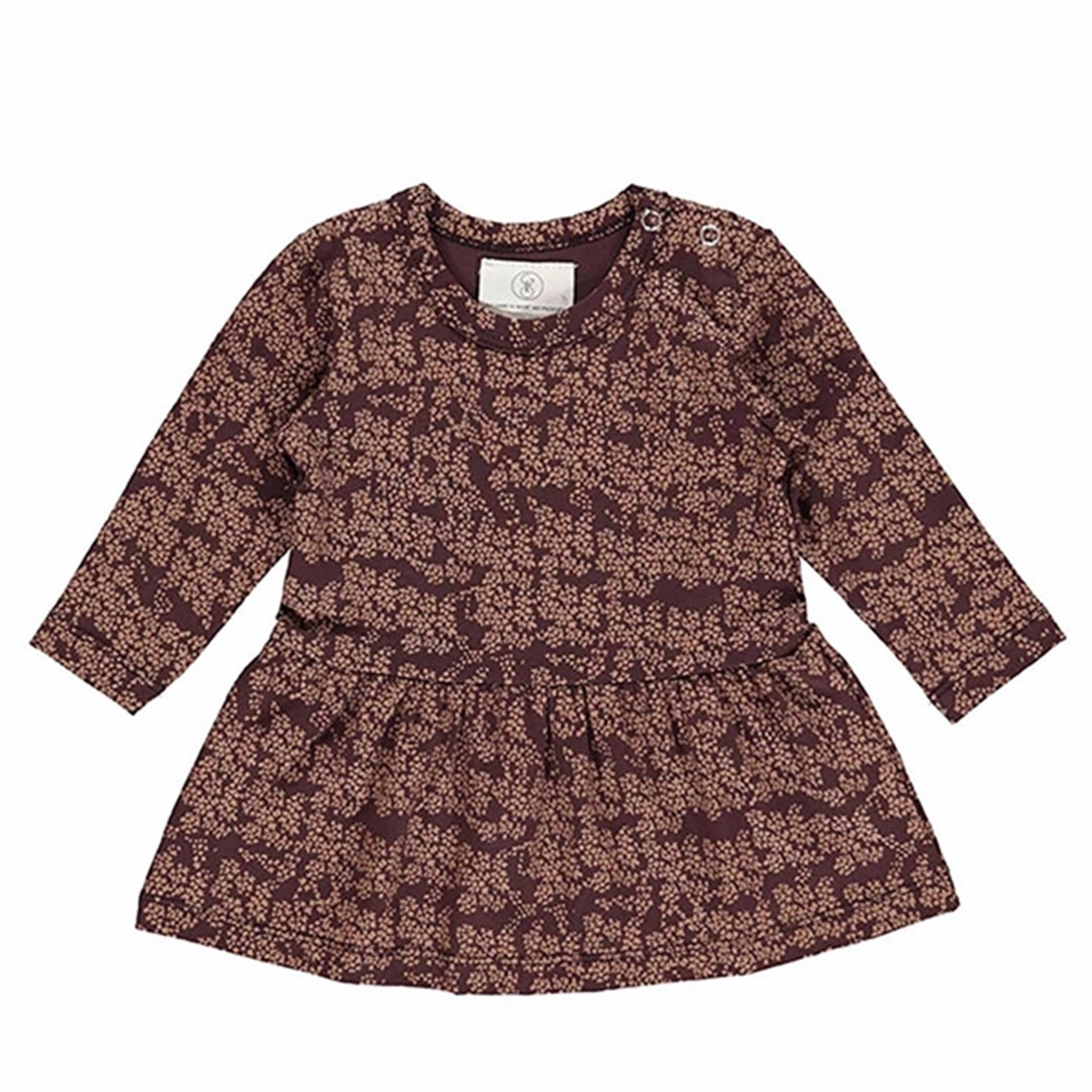 Simple Spirit Subtle Flow GRO Puce Bell Baby Dress