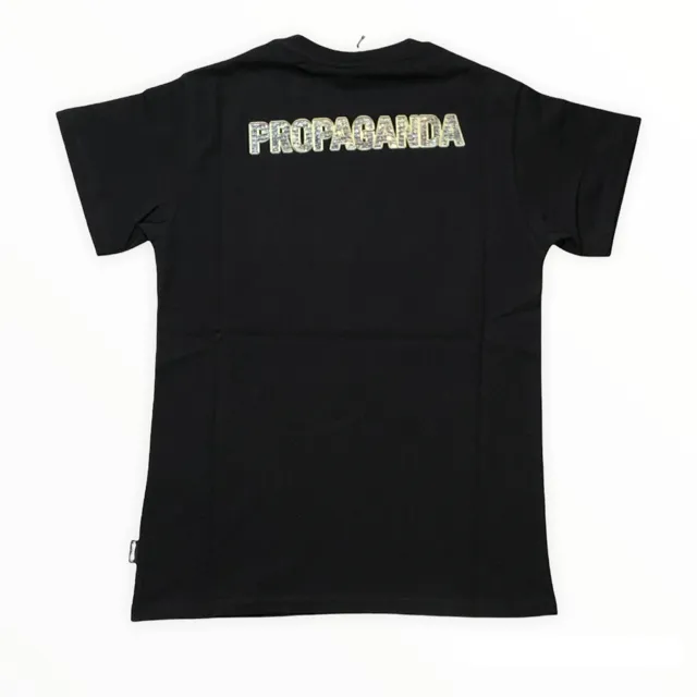 NonRestrictive Cut Propaganda T-shirt Diamonds 073 01 black
