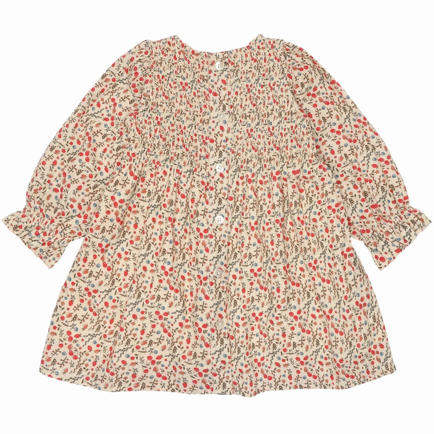 THE NEW Siblings Angora Nature AOP Lyanra Dress Boho Tone Daywear Fit