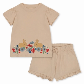 Konges Sl?jd Shifting Sand Famo Frill Set All-Day Wear Summer Essential
