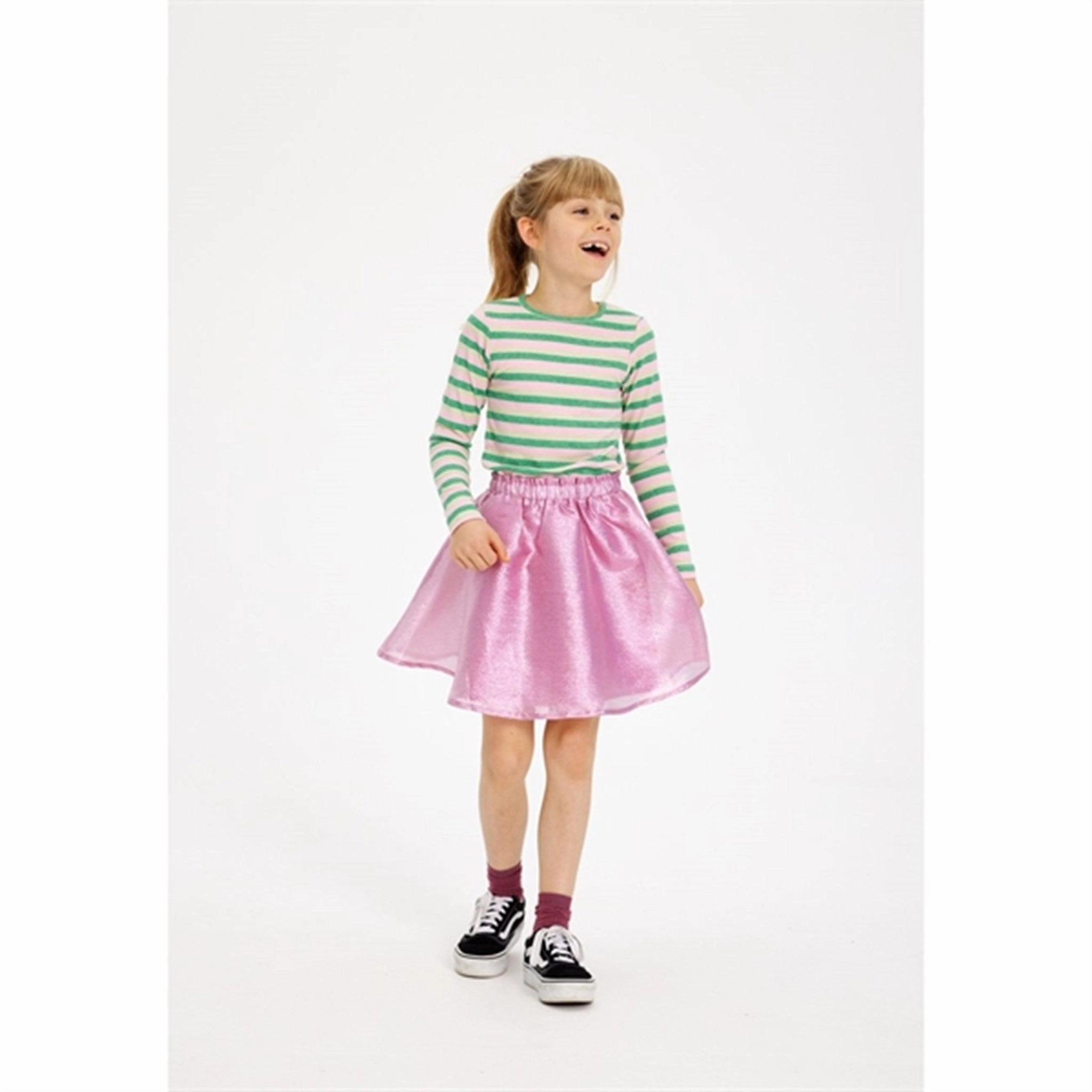 fade resistant color quick dry The New Pastel lavender Hailee Rib Blouse