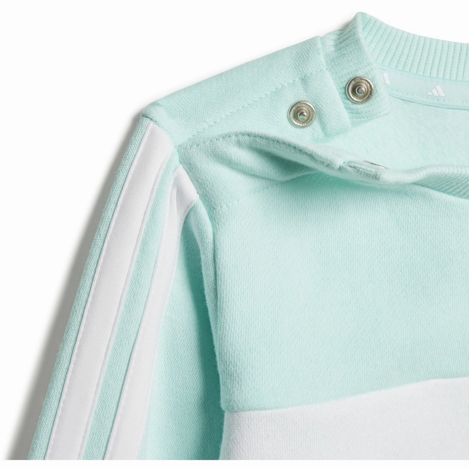 SoftTouch Texture adidas Originals Semi Flash Aqua/White/Grey Strata I 3S Tib Fl Sweat Set