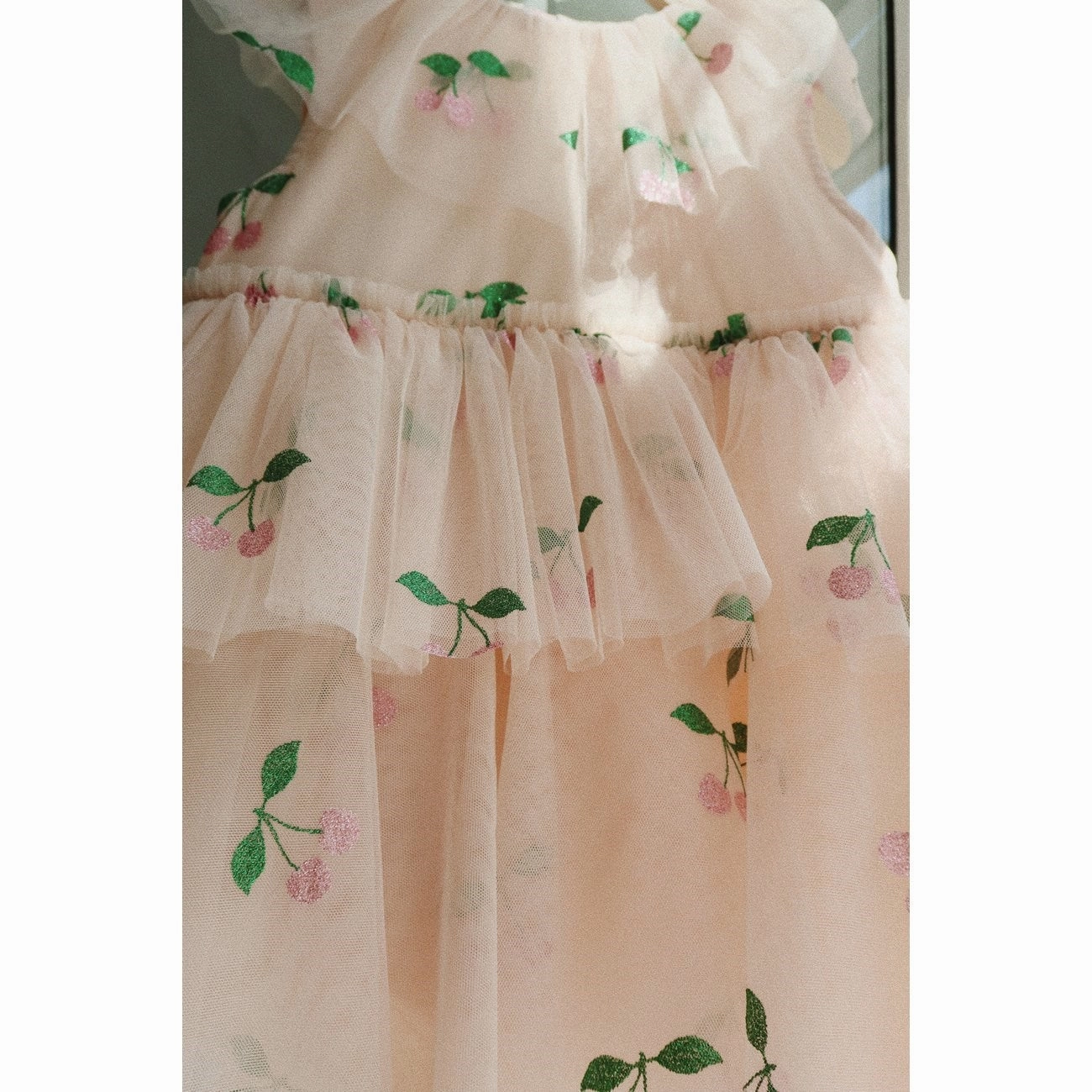 Street Mood Konges Sl?jd Ma Grande Cerise Pink Glitter Mili Glitter Dress