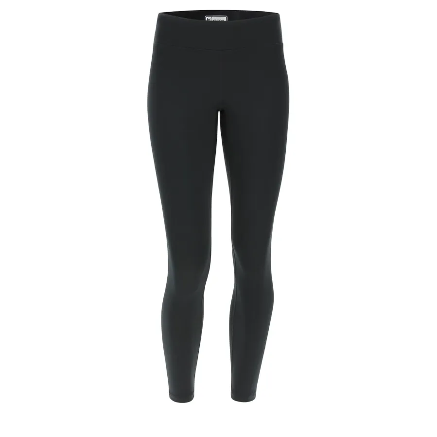 Freddy Leggings SuperFit 7/8 tessuto tecnico traspirante riciclato SF5RC004 N nero Glue Fitness