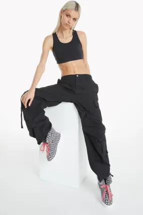 Freddy pantalone Cargo con tasche e coulisse BRITNEYF301 NX nero No Gap Waist Construction CompressionFitFabric