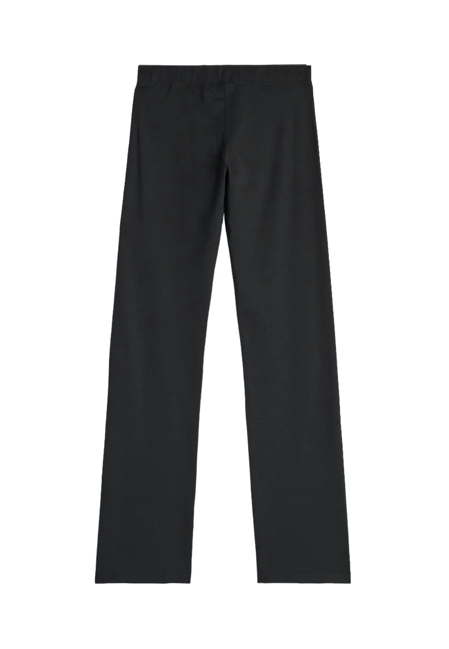 Classic Tagless Neckline Freddy pantalone sportivo da donna a vita bassa con gamba dritta S4WBCP6 N nero