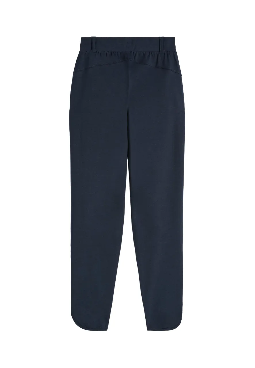 Coordinating sets synthetic fabric Freddy pantalone sportivo da donna con fond stondato S4WBCP20 B94 blu