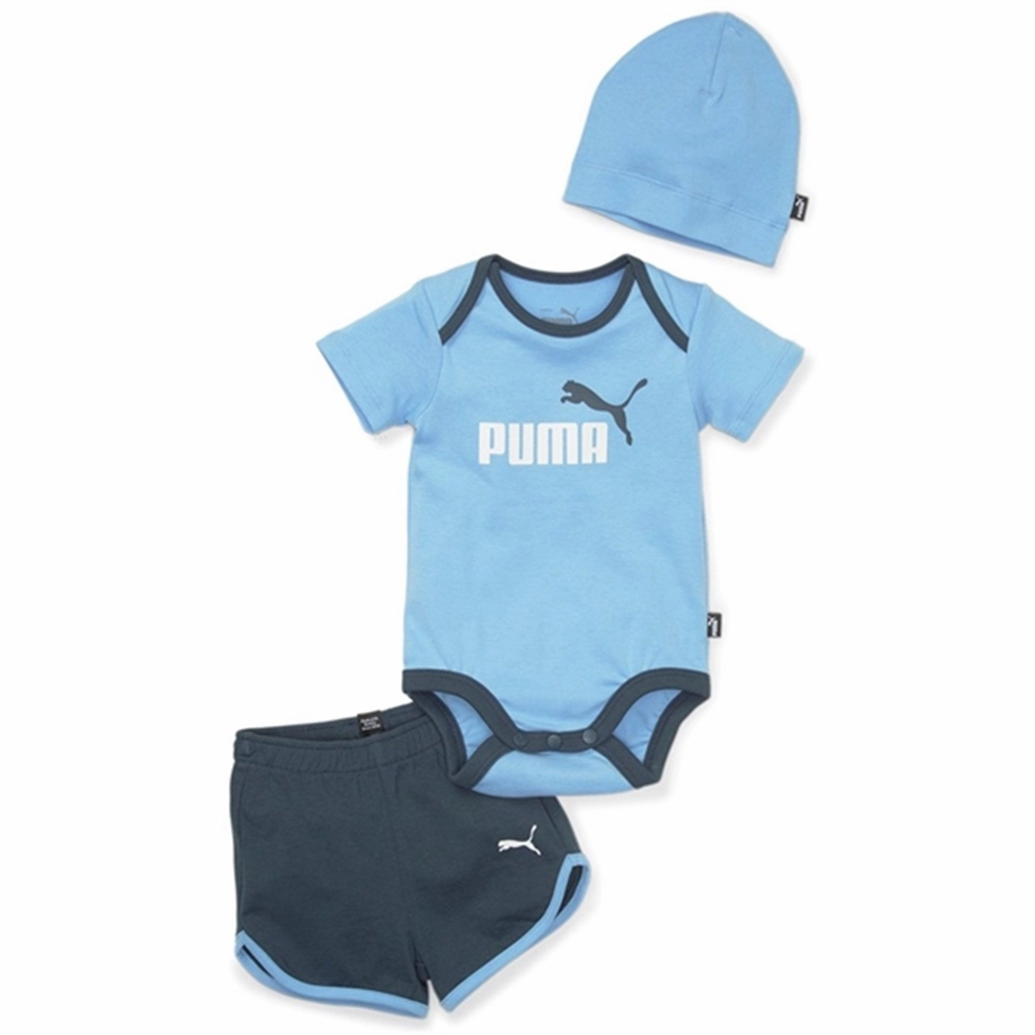 Relaxed Vibe Reinforced Seams Puma Minicats Beanie Newborn Set Day Dream