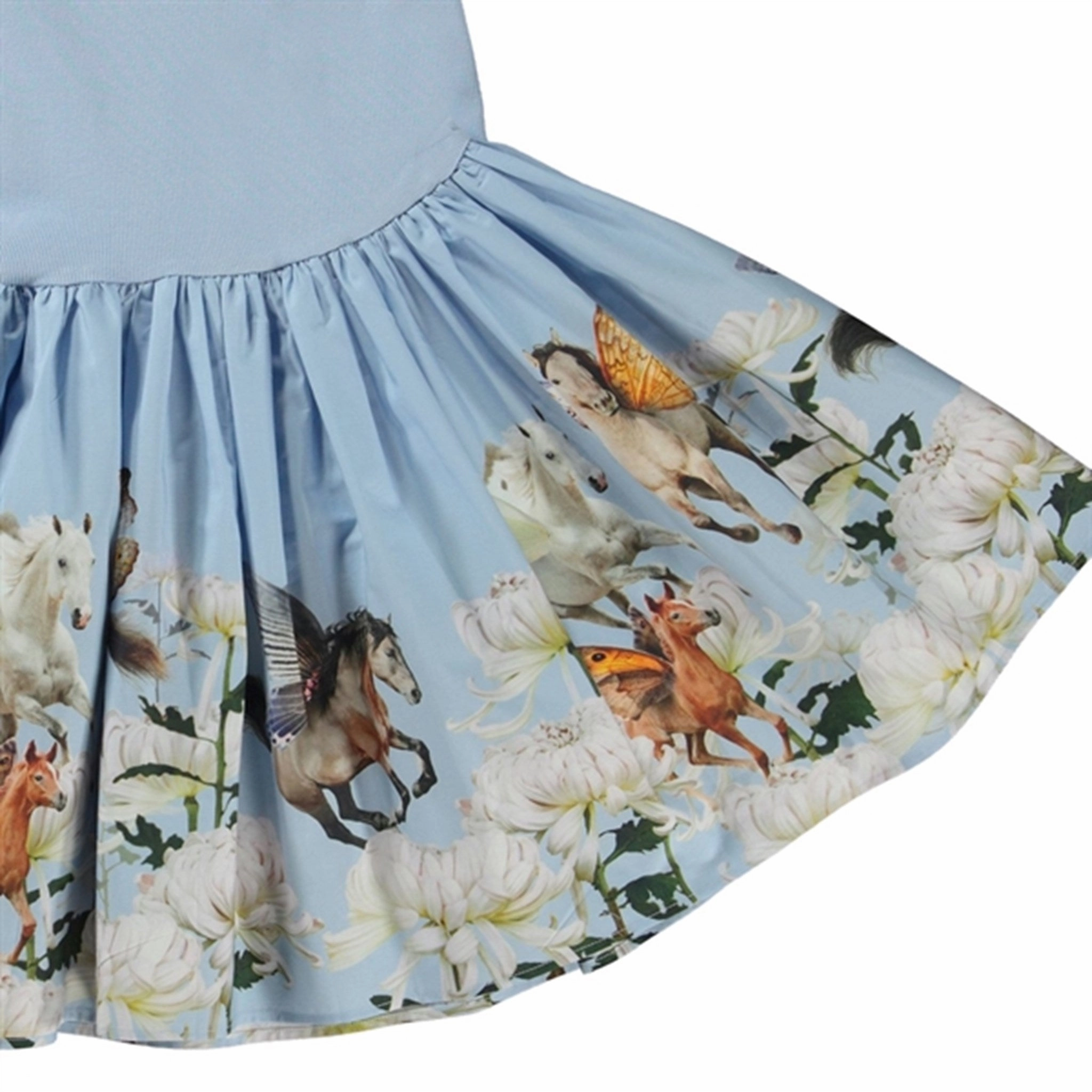 Molo Out in the Blue Cissa Dress Comfortable shift dress Feminine Look