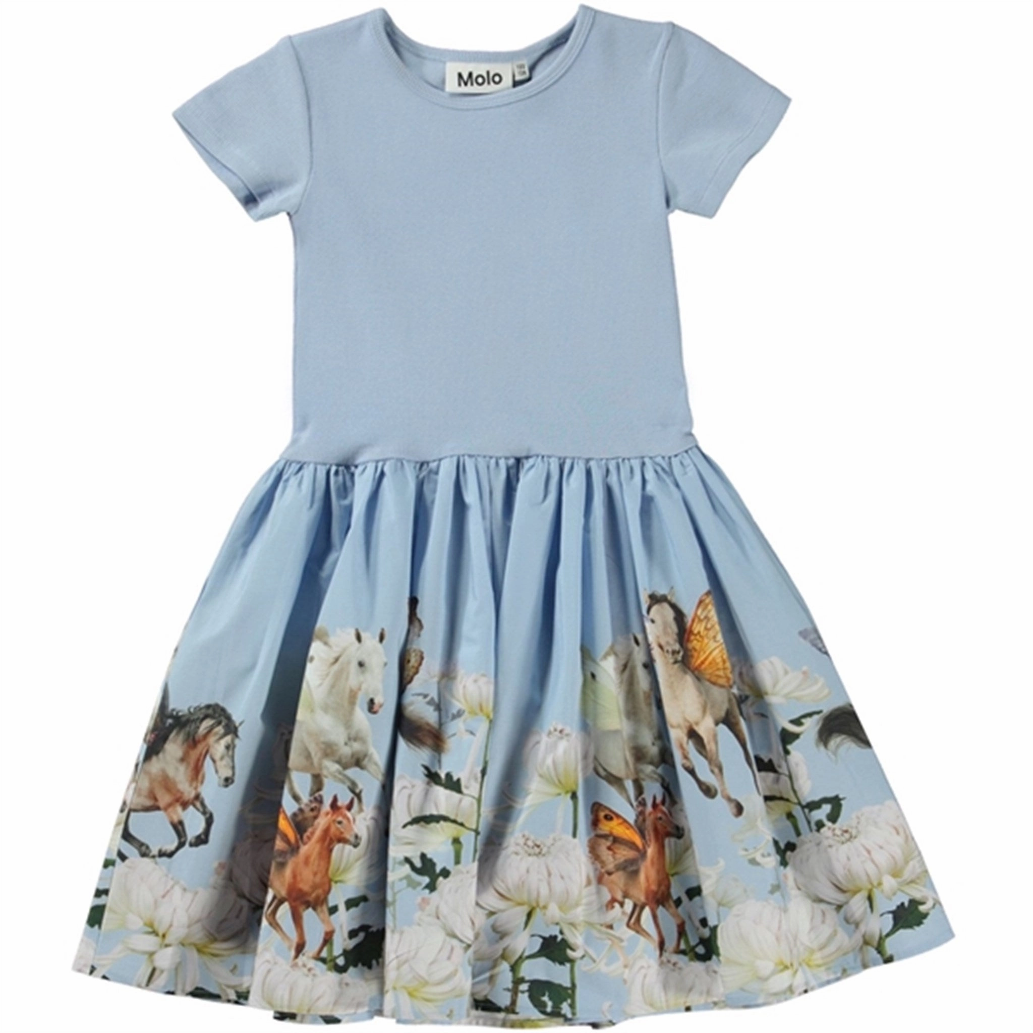 Elegant Layering Molo Out in the Blue Cissa Dress