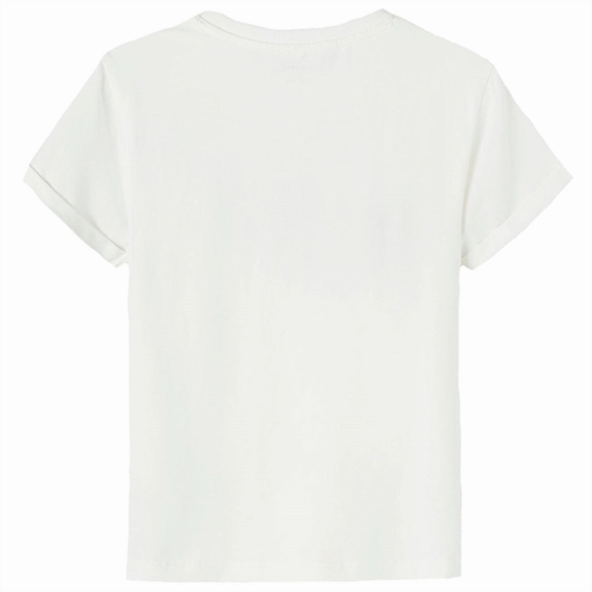 Scoop neck femininity Name it White Alyssum Joba Pokemon T-shirt