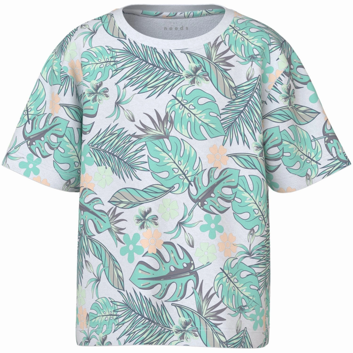 Name It Bright White Valmas Regular T-Shirt Sporty Layer