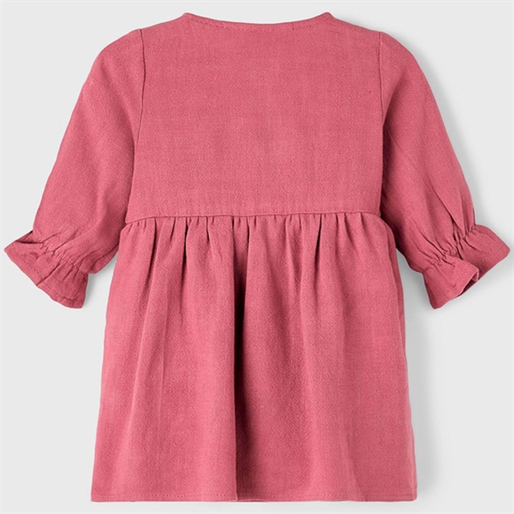 Trendy Layer Simple yet sophisticated gown Lil'Atelier Dry Rose Heather Loose Body Dress