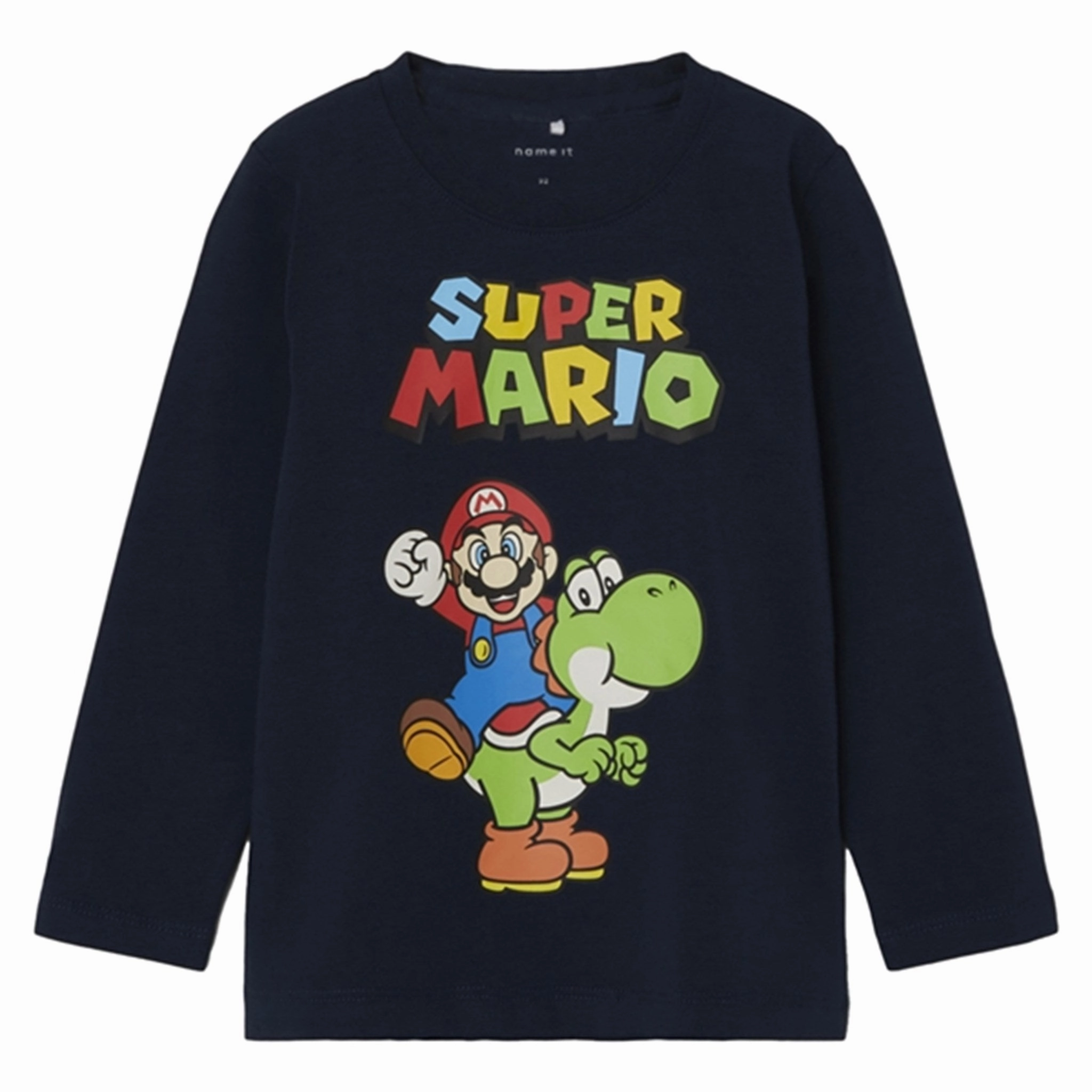 Name it Dark Sapphire Jubber Mario Blouse EasyCare Fabric Odor Resistant