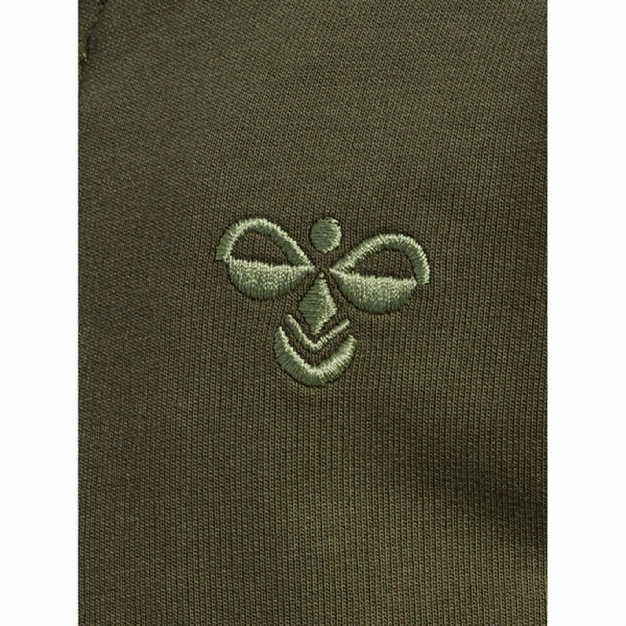 microfiber FourWay Stretch Fabric Hummel Olive Night Bille Tracksuit