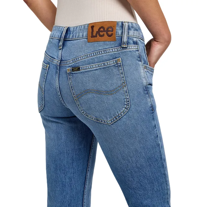 Lee Jessica Jeans a Zampa Donna 112349550 | Denim Flare Chiaro Relaxed Comfort Classic Elegance