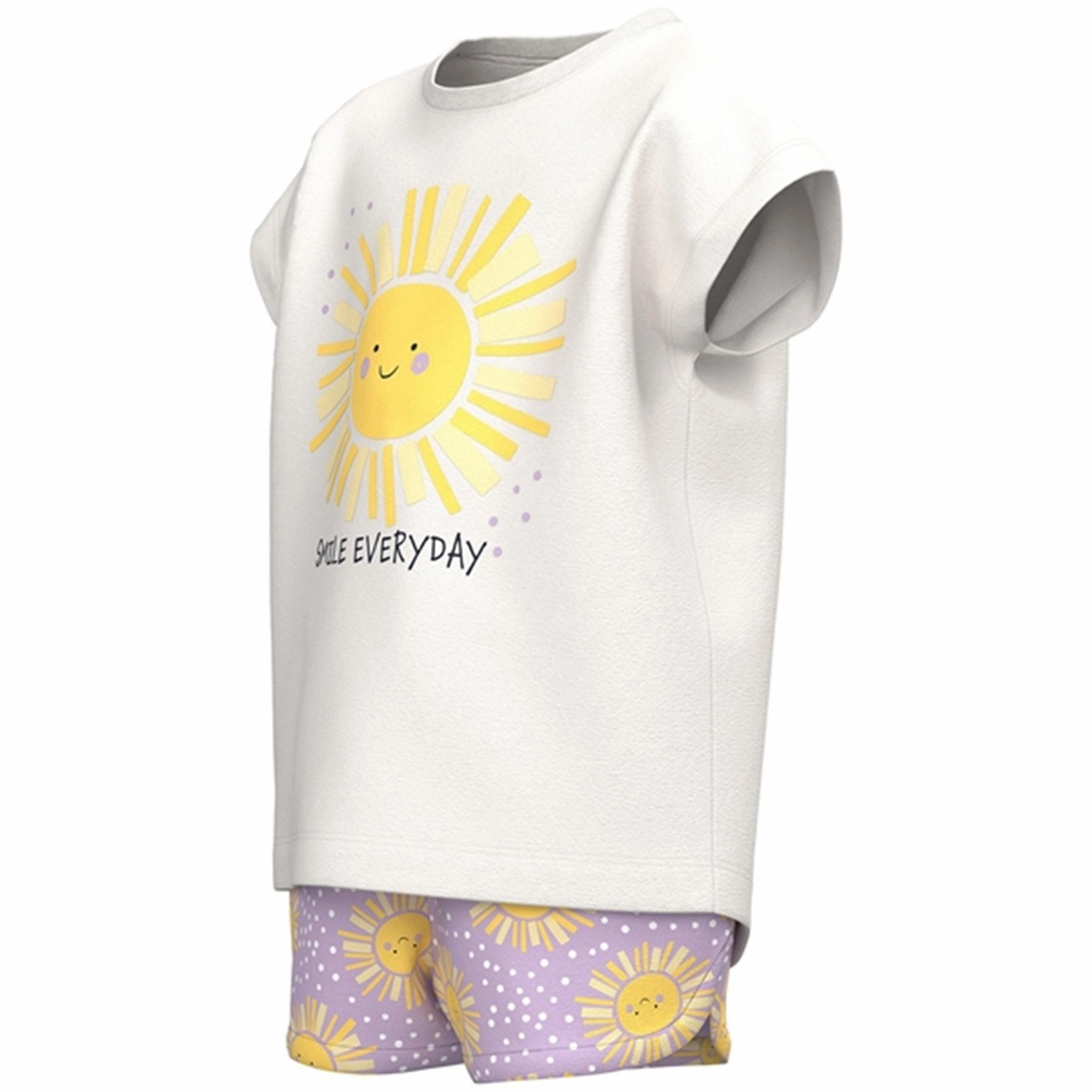 Travel Style Layered Protection System Name it White Alyssum Vigea T-Shirt Set