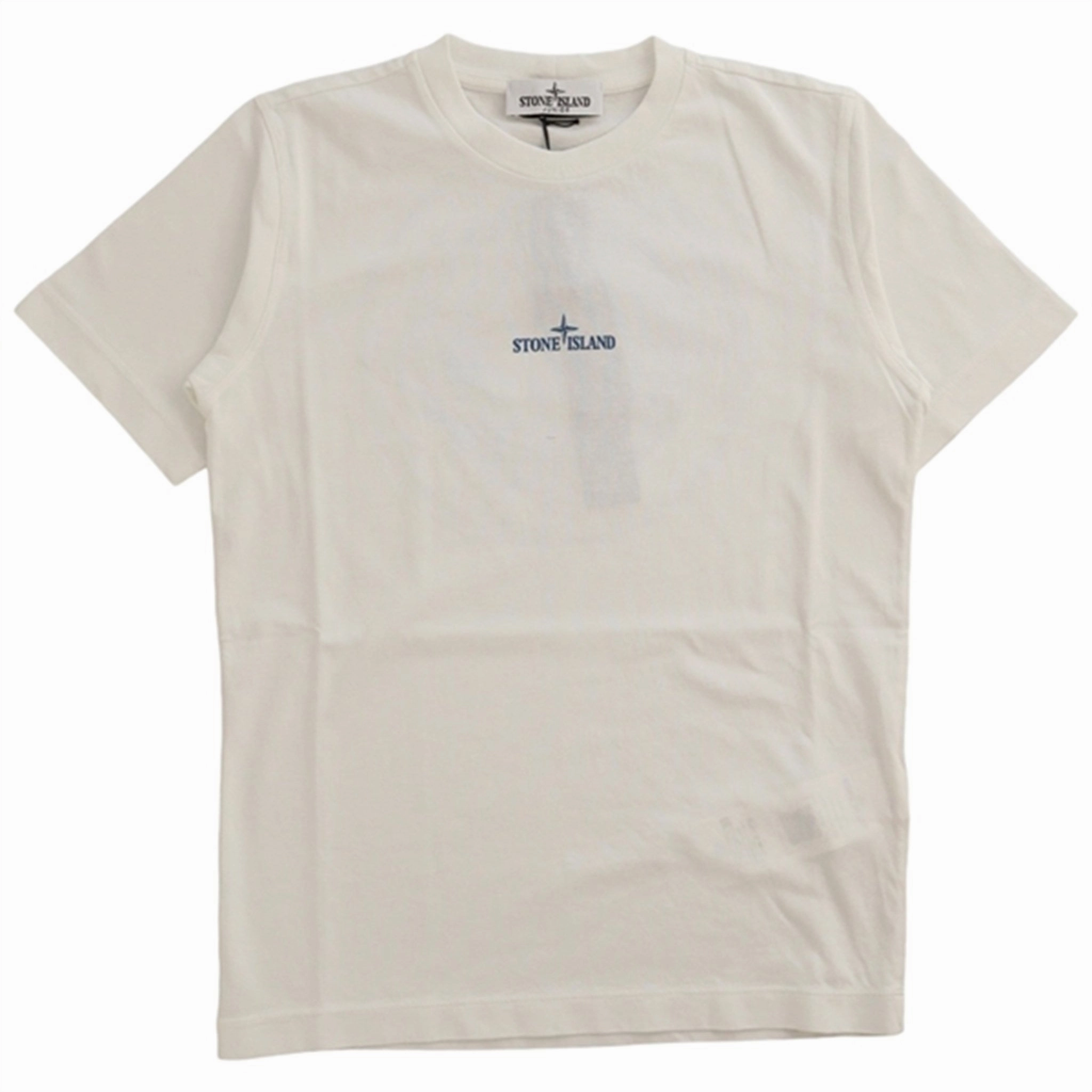 High-End Quality Light and Cozy Stone Island Junior T-shirt White