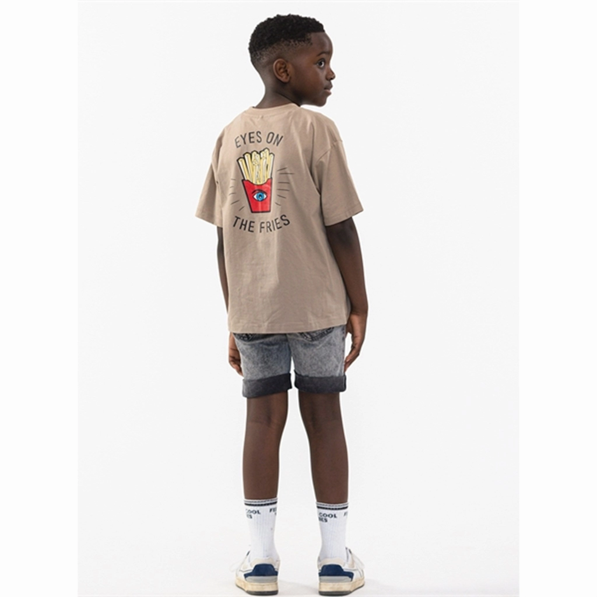 Odor Control Finish THE NEW Greige Falcon T-shirt